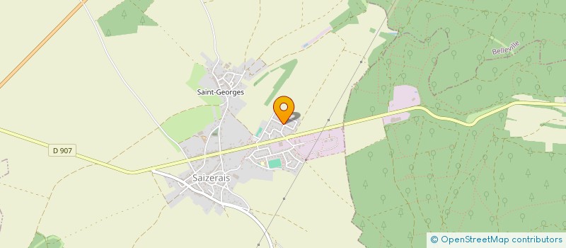 localisation de l'entreprise SCI POUILLARD AUBRY  SAIZERAIS