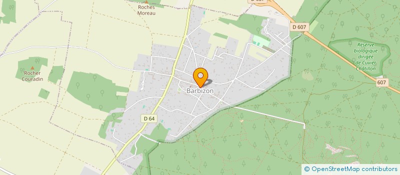 localisation de l'entreprise SCI POUILLY NATION  BARBIZON