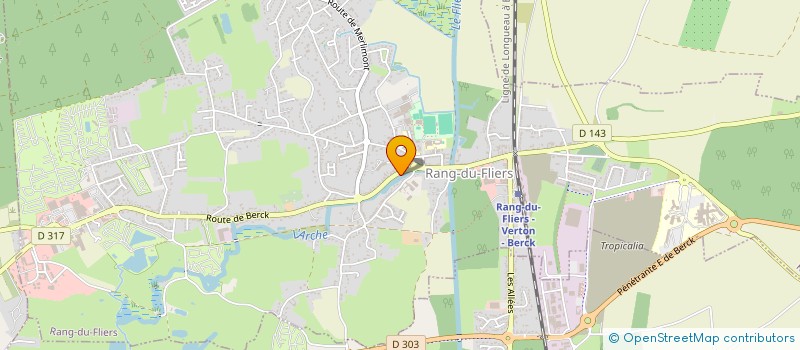 localisation de l'entreprise SCI POULAIN  RANG-DU-FLIERS