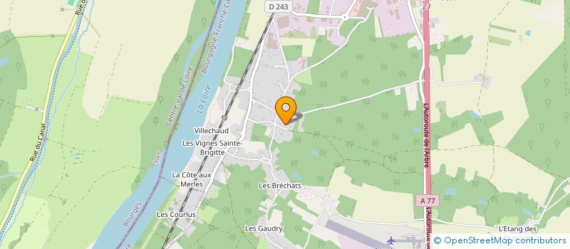 localisation de l'entreprise SCI POULE CHIEN à COSNE-COURS-SUR-LOIRE