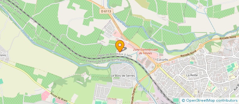 localisation de l'entreprise SCI POULHARIES à CARCASSONNE
