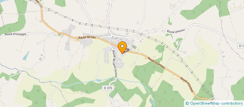 localisation de l'entreprise SCI POULIN  TILH