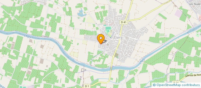 localisation de l'entreprise SCI POUNE  CLAIRA