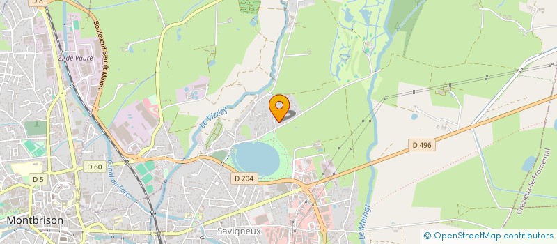 localisation de l'entreprise SCI POUPIDOU  SAVIGNEUX