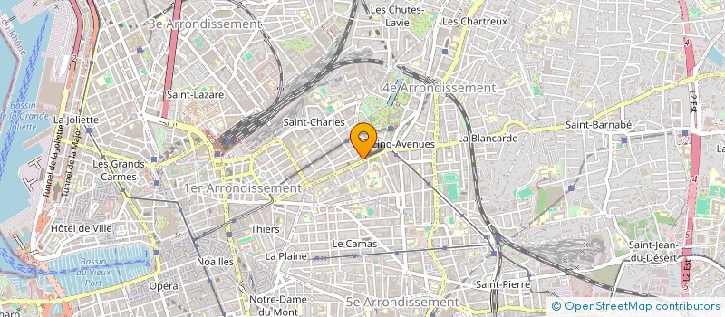 localisation de l'entreprise SCI POUPOU à MARSEILLE