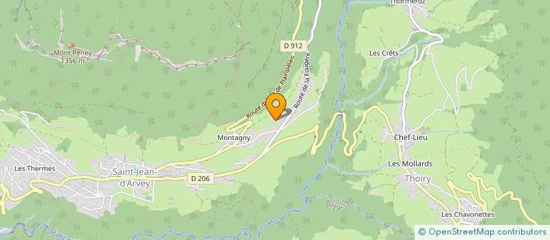 localisation de l'entreprise SCI POUPY  SAINT-JEAN-D'ARVEY