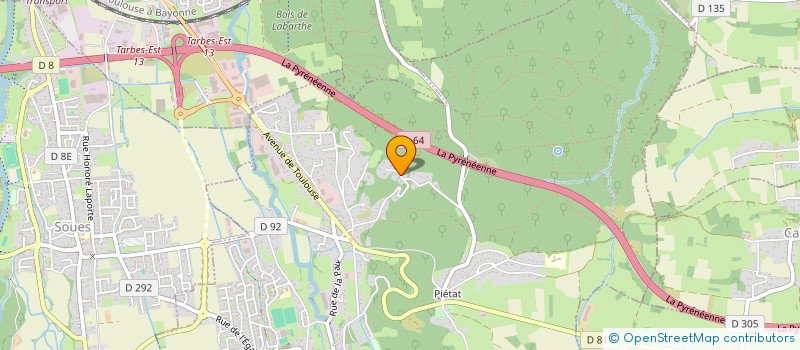 localisation de l'entreprise SCI POUR KOUAPA  BARBAZAN-DEBAT