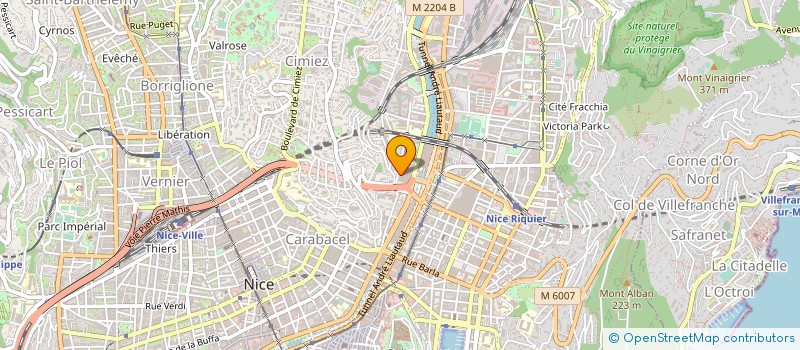localisation de l'entreprise SCI POUR LE DEVELOPPEMENT DES LOISIRS à NICE