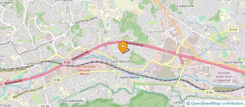 localisation de l'entreprise SCI POUR LES MURS  MARSEILLE