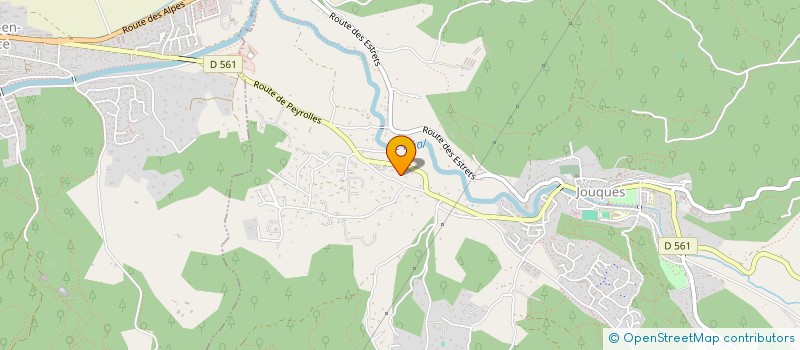 localisation de l'entreprise SCI POURCEL  JOUQUES