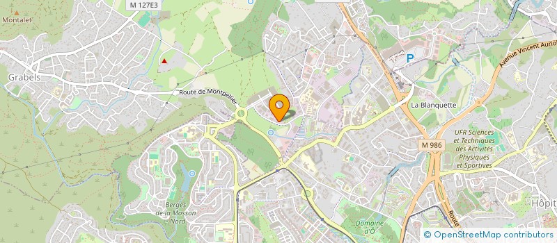 localisation de l'entreprise SCI POURQUIER  GRABELS