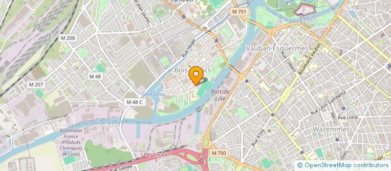 localisation de l'entreprise SCI POURQUOI PAS  LILLE