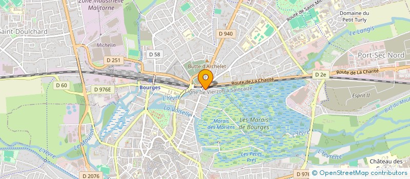 localisation de l'entreprise SCI POURQUOI PAS  BOURGES