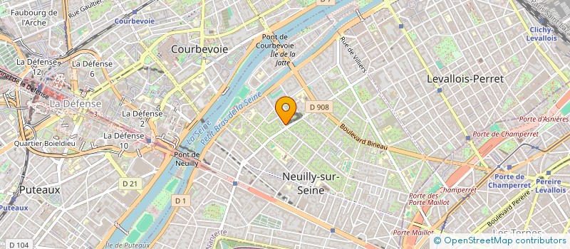 localisation de l'entreprise SCI POURQUOIPAS à NEUILLY-SUR-SEINE