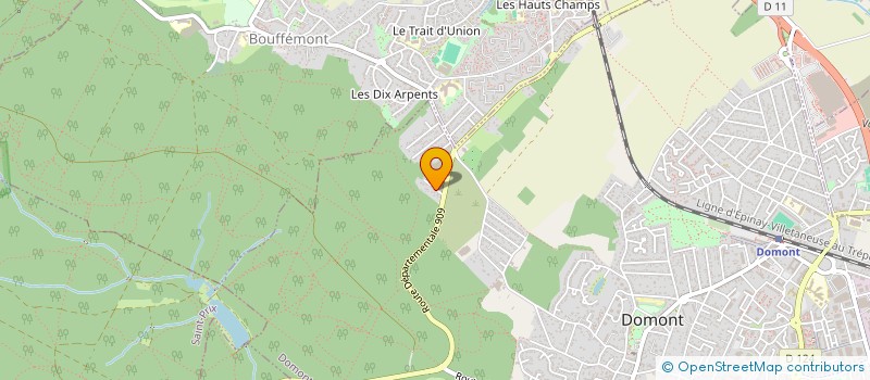 localisation de l'entreprise SCI POURRE  DOMONT