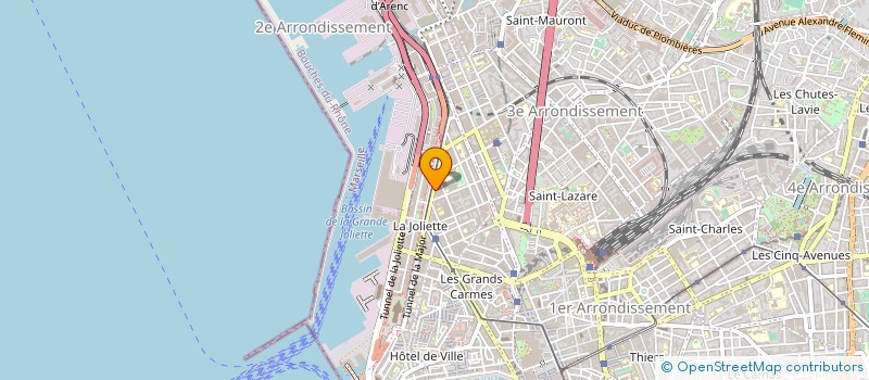 localisation de l'entreprise SCI POURRIERES IMPASSE PERDUE à MARSEILLE