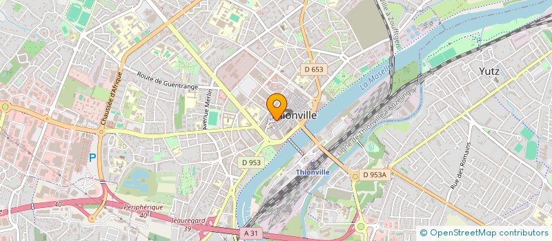 localisation de l'entreprise SCI POURTINOS à THIONVILLE