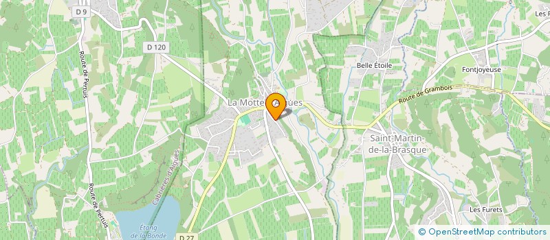 localisation de l'entreprise SCI POUSPEYRE  LA TOUR D'AIGUES