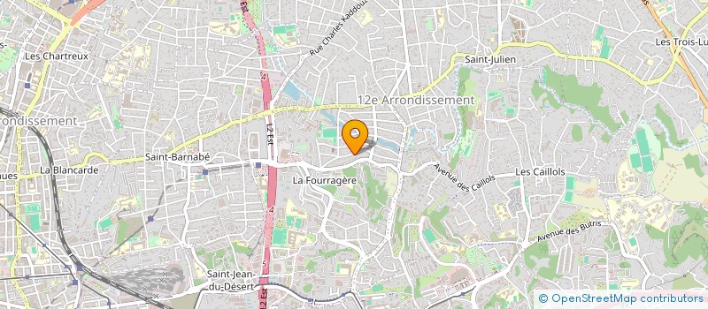 localisation de l'entreprise SCI POUSSIBET à MARSEILLE