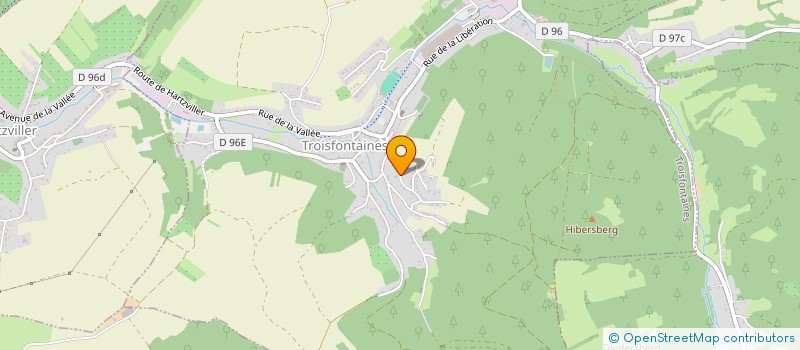 localisation de l'entreprise SCI POUSSIN  WALSCHEID