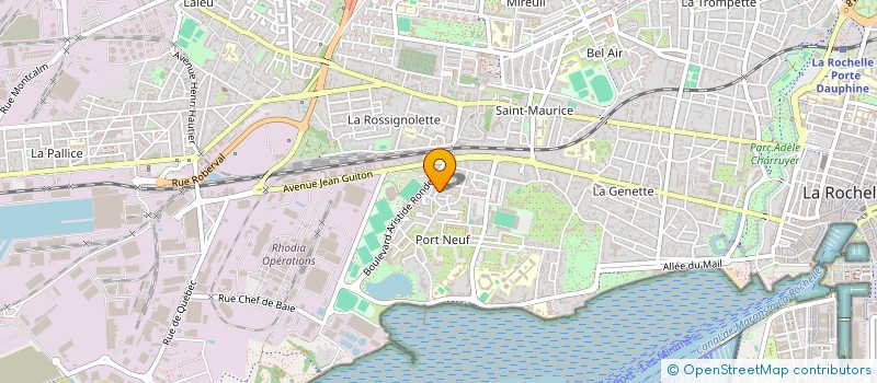 localisation de l'entreprise SCI POUYTE  LA ROCHELLE