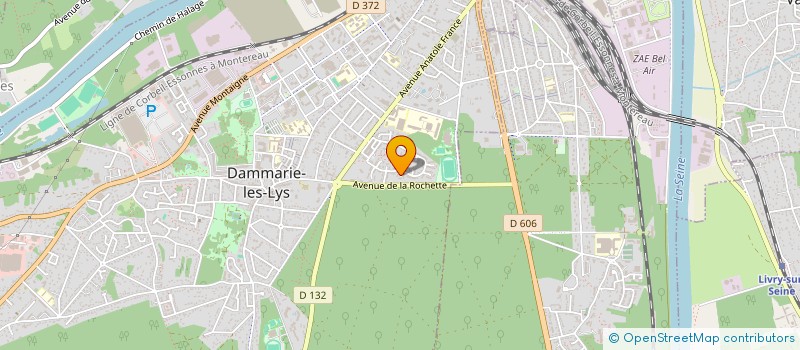localisation de l'entreprise SCI POUZOLS à DAMMARIE-LES-LYS