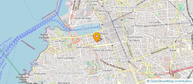 localisation de l'entreprise SCI POWER à MARSEILLE