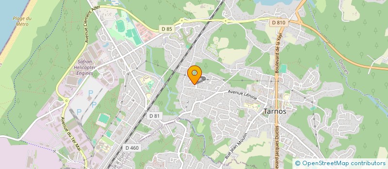 localisation de l'entreprise SCI POYET JANDET à TARNOS