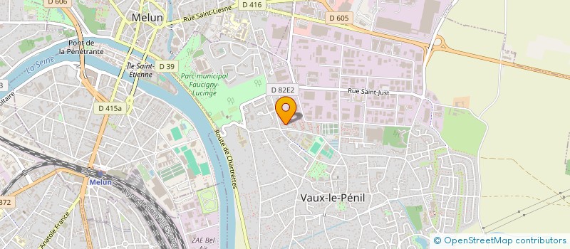 localisation de l'entreprise SCI POYEZ à VAUX-LE-PENIL