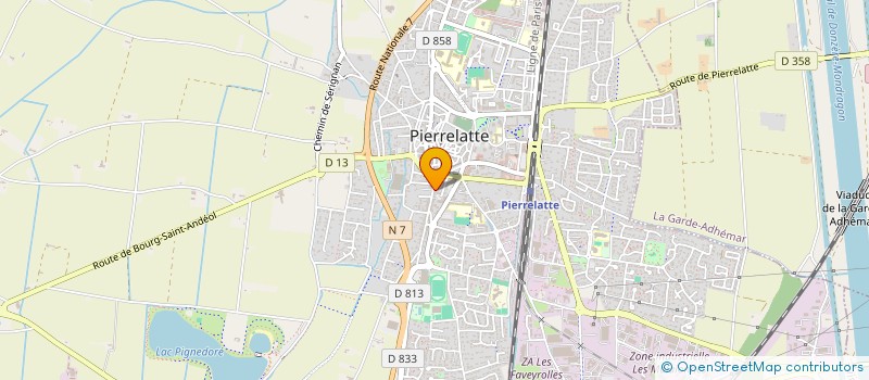 localisation de l'entreprise SCI POYOL à PIERRELATTE