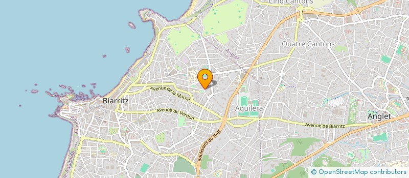 localisation de l'entreprise SCI POZA ETA ZORIONA à BIARRITZ