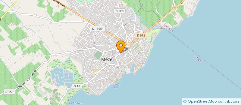 localisation de l'entreprise SCI POZEL à MEZE