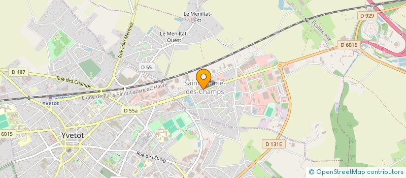 localisation de l'entreprise SCI POZOLI  SAINTE-MARIE-DES-CHAMPS