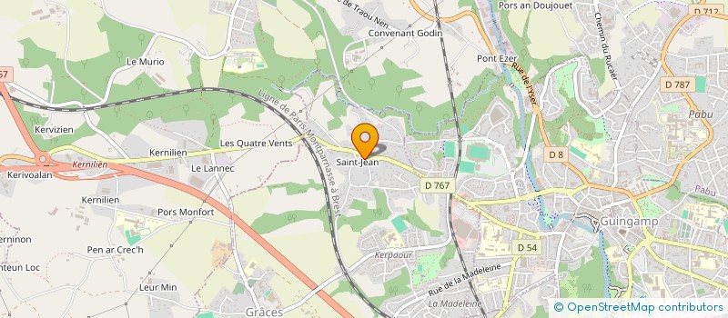 localisation de l'entreprise SCI POZZI  GRACES