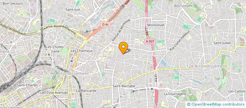 localisation de l'entreprise SCI PP à MARSEILLE