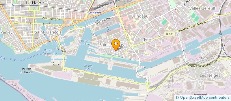 localisation de l'entreprise SCI PP à LE HAVRE