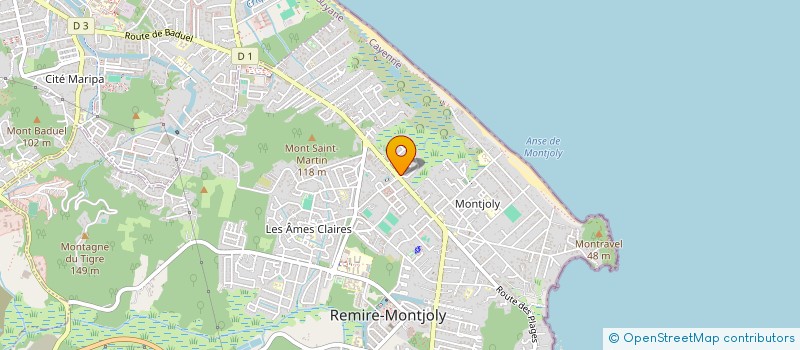 localisation de l'entreprise SCI PP  REMIRE-MONTJOLY
