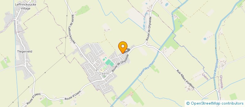 localisation de l'entreprise SCI PPA  UXEM