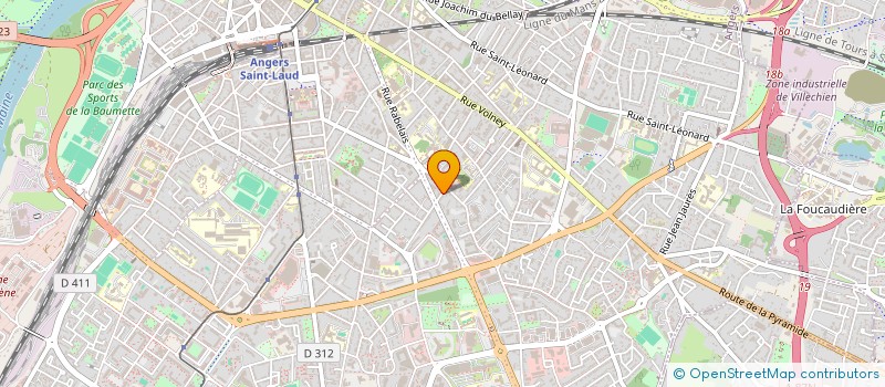 localisation de l'entreprise SCI PPAG à ANGERS