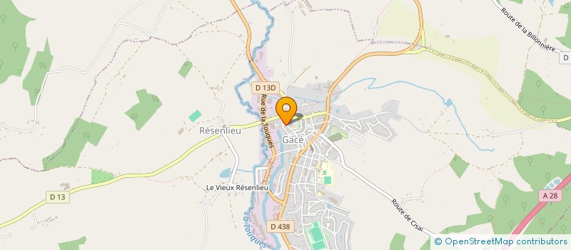 localisation de l'entreprise SCI PPBGM à GACE