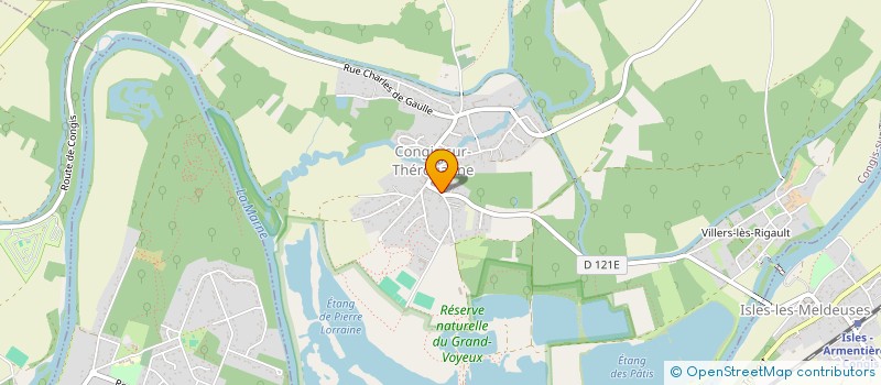 localisation de l'entreprise SCI PPEV  MEAUX
