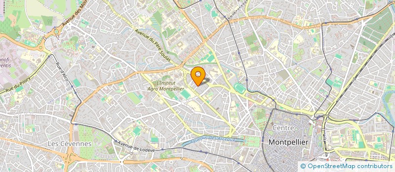 localisation de l'entreprise SCI PPJ à MONTPELLIER