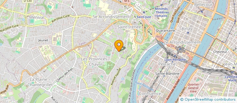 localisation de l'entreprise SCI PPLB  SAINTE-FOY-LES-LYON