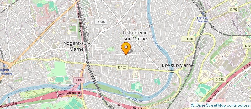 localisation de l'entreprise SCI PPLS  LE PERREUX-SUR-MARNE
