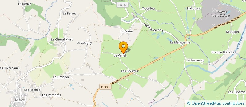 localisation de l'entreprise SCI PPNF  MEYS