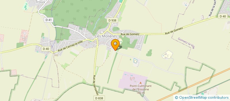 localisation de l'entreprise SCI PPPM  LES MOLIERES