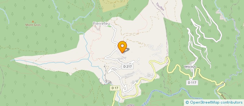 localisation de l'entreprise SCI PPSL  PIERREFEU