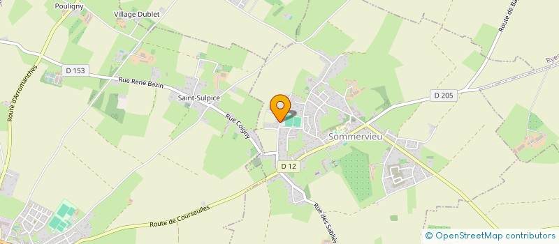 localisation de l'entreprise SCI PPSM  SOMMERVIEU