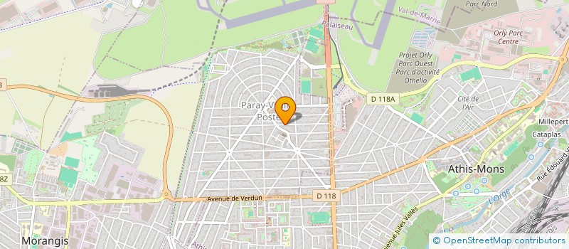 localisation de l'entreprise SCI PPTA  PARAY-VIEILLE-POSTE