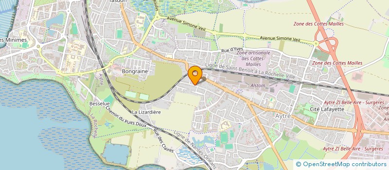 localisation de l'entreprise SCI PPY  AYTRE